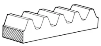 Fig.1.2 Spur Rack