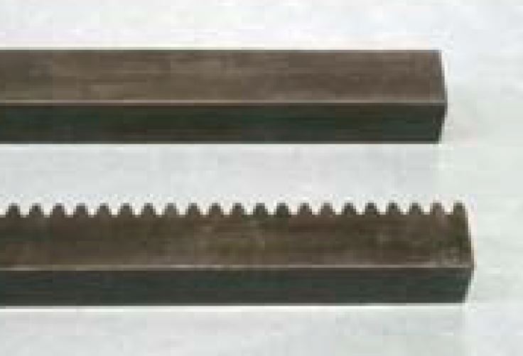 Number of Teeth: 10cm Fevas Material Model for Small Manufacturing of Steel Rack 1 Modulus M1 Gear Rack DIY Drive Rack 