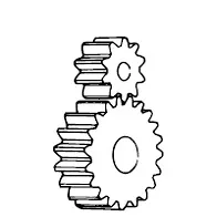 spur gear sketch